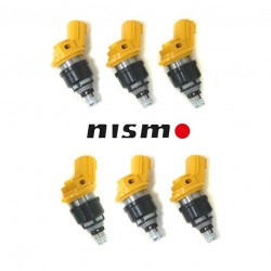 6 x 555cc Nismo Side Feed Fuel Injectors Skyline, 300ZX