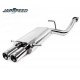 Subaru Impreza Classic Twin Exhaust Back Box