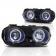 Integra DC2 94-97 Black Headlights LHD