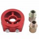 Universal Aluminium Ölfilter Sandwich Plate Adapter