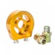 Universal Aluminium Ölfilter Sandwich Plate Adapter