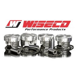 Wiseco H22 Kolben Kit 87mm 9,4:1 Kompression - Für 99mm Stroker mit K24 Kopfe