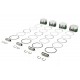 Cosworth SR20DET 86,5mm 9,5:1 Forged Kolben Set