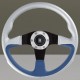 Nardi Challenge Lenkrad - Blue Perforated Leather