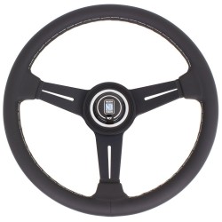 Nardi Classic Steering Wheel - Grey Stitching - 360mm 