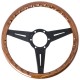 Nardi Classic Lenkrad - Wood with Black Spokes