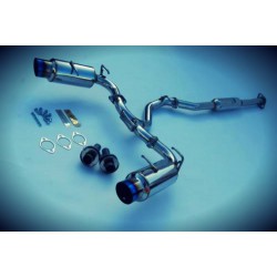 Toyota GT86 Invidia N1 Dual Catback Exhaust System Titanium Tip