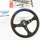 T&E Vertex JDM Steering Wheel - 10 Stars Blue