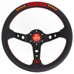 T&E Vertex JDM Steering Wheel - 10 Stars Blue