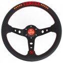 T&E Vertex JDM Steering Wheel - 10 Stars Blue or Red