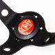 T&E Vertex JDM Steering Wheel - KUMADORI