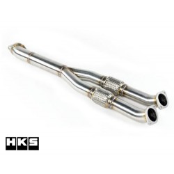 HKS Center Pipe Y-Pipe No Silencer Nissan GT-R R35