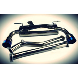 Toyota GT86 Toyosports Dual Catback Exhaust System Titanium Tip