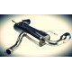 Toyota GT86 Toyosports Dual Catback Exhaust System Titanium Tip