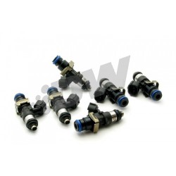 Deatschwerks 1500cc Set of 6 Bosch EV14 Injectors Nissan R35 GTR VR38, 350Z, R34 GTT