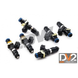 Deatschwerks 1200cc Injector set Supra 2JZ JZA80 11-14mm top feed conversion