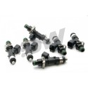 Deatschwerks 1000cc Injector set Supra Aristo 2JZ JZA80 11-14mm top feed conversion