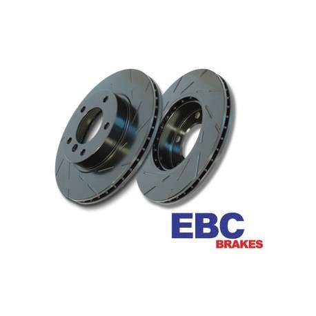 EBC Black Dash Brake Discs Front