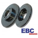 EBC Black Dash Brake Discs Front